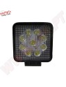 Foco de LED Quadrado 27W - 11X11 CMS - Aplicação Universal