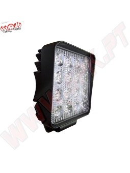Foco de LED Quadrado 48W - 11X11 CMS - Aplicação Universal