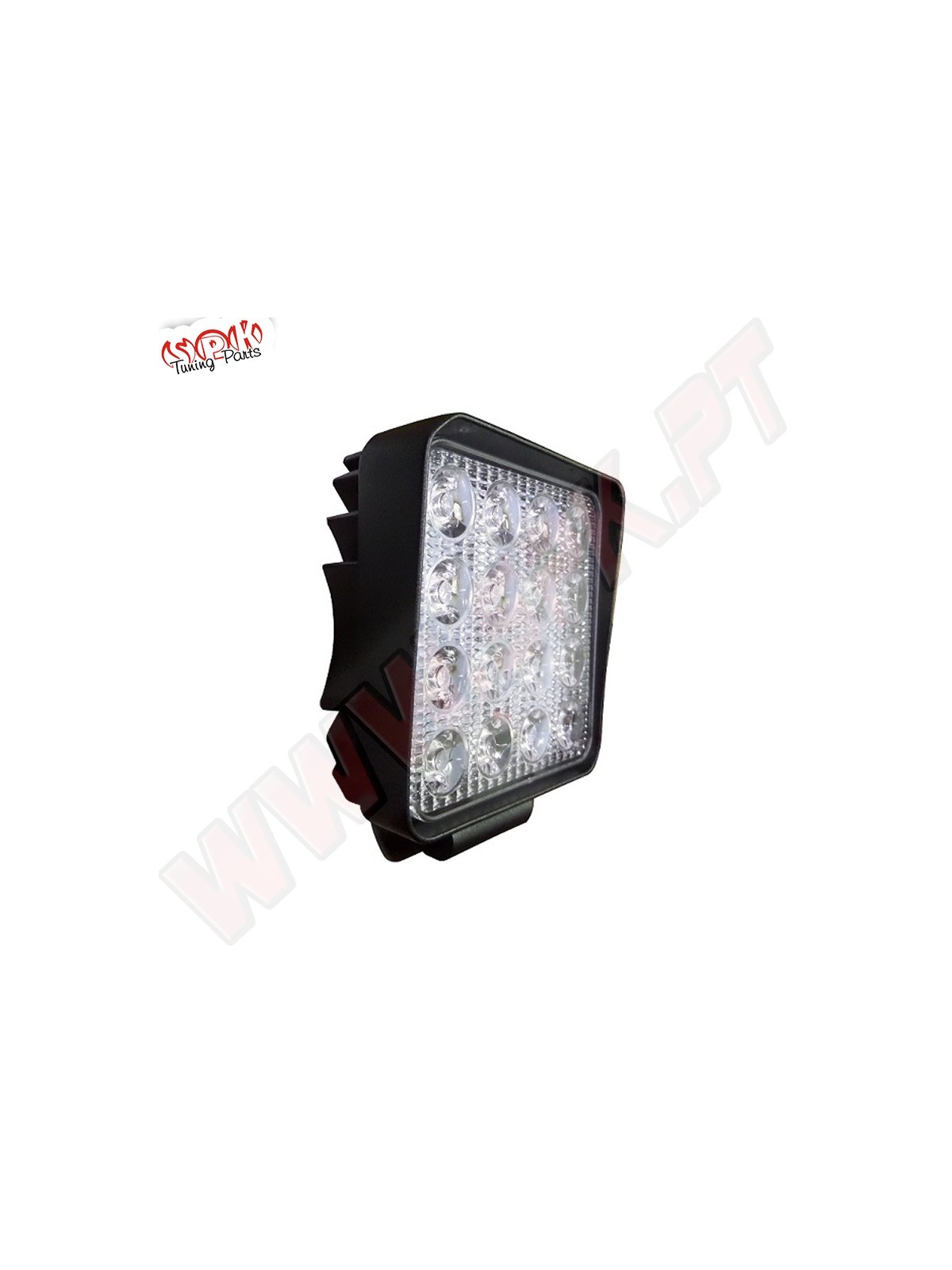 Foco de LED Quadrado 48W - 11X11 CMS - Aplicação Universal