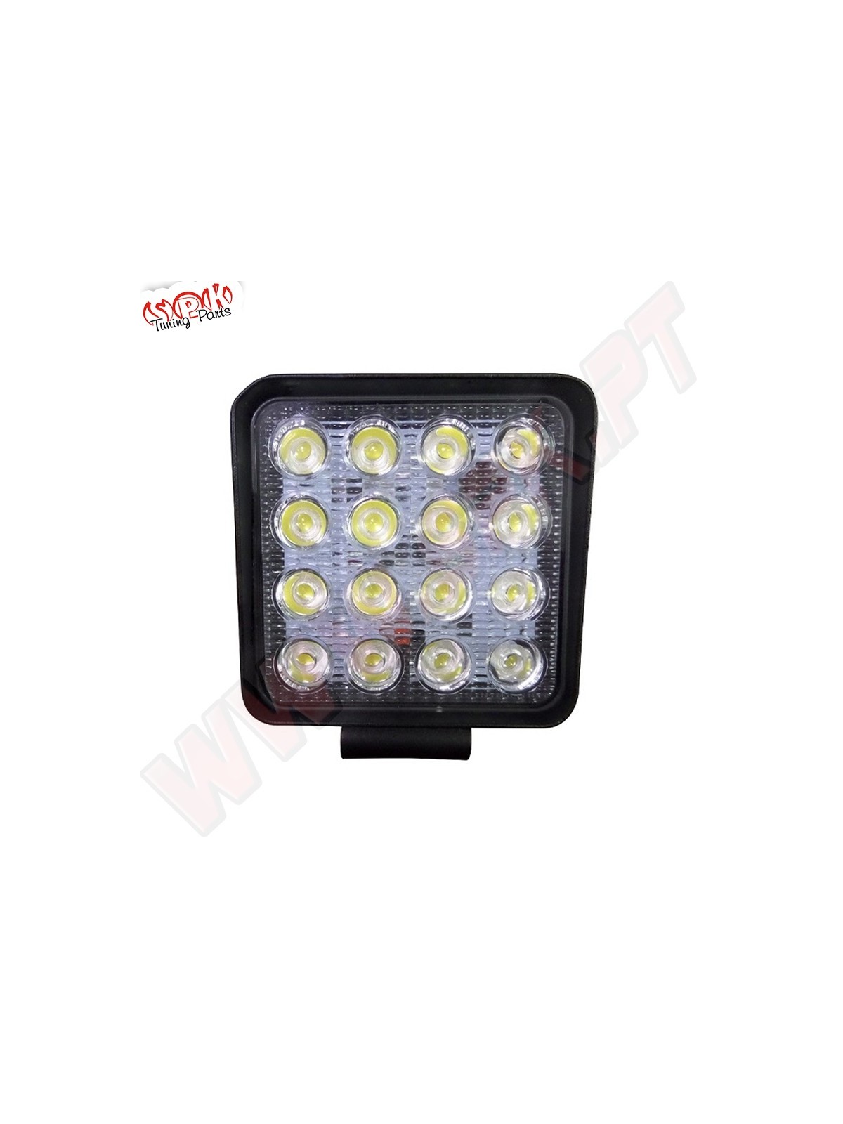 Foco de LED Quadrado 48W - 11X11 CMS - Aplicação Universal