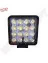 Foco de LED Quadrado 48W - 11X11 CMS - Aplicação Universal