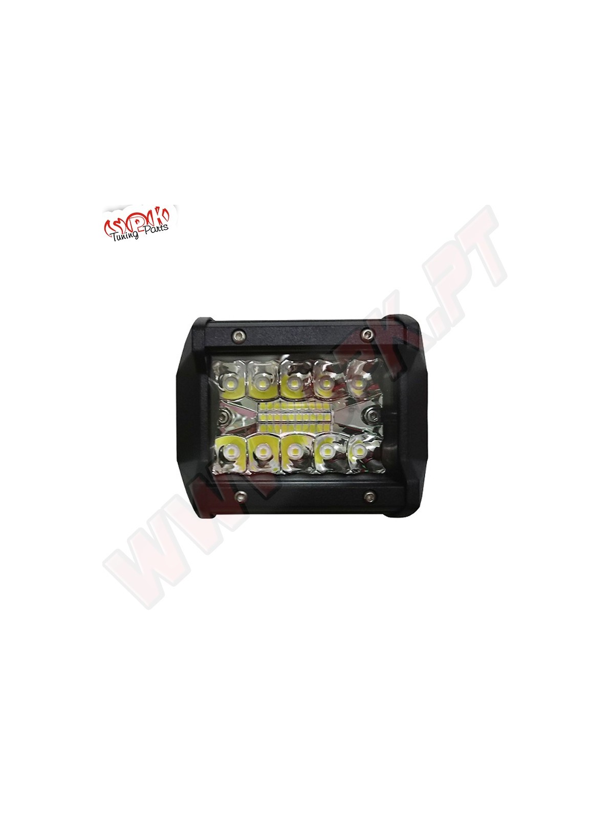 Foco de LED Rectangular 60W - 9,2 x 7,5 CMS - Aplicação Universal Foco de LED Rectangular 60W - 9,2 x 7,5 CMS - Aplicação Universal