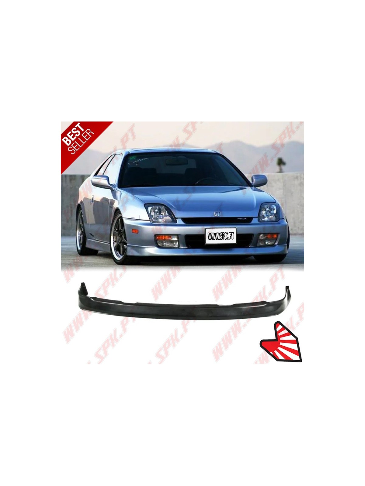 Lip Spoiler Frontal Look OEM - Honda Prelude (1996-2001) Lip Spoiler Frontal Look OEM - Honda Prelude (1996-2001)