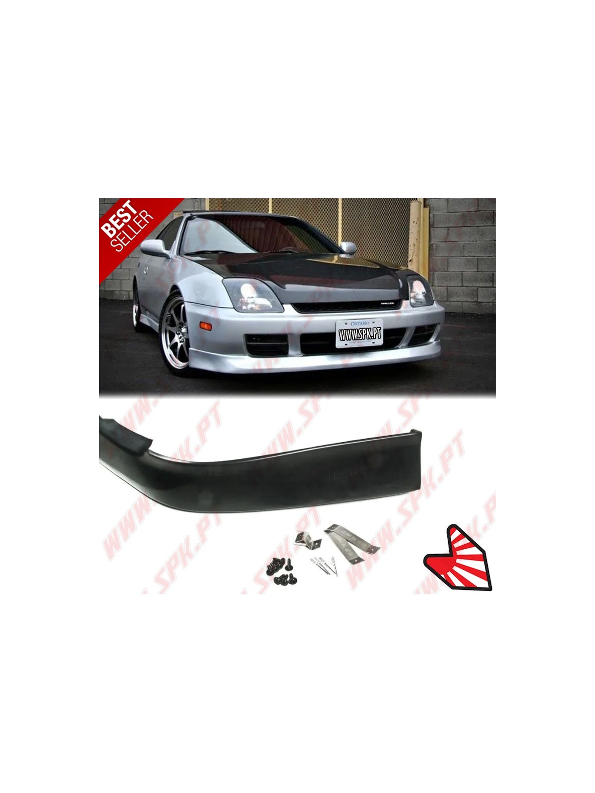 Lip Spoiler Frontal Look OEM - Honda Prelude (1996-2001) Lip Spoiler Frontal Look OEM - Honda Prelude (1996-2001)