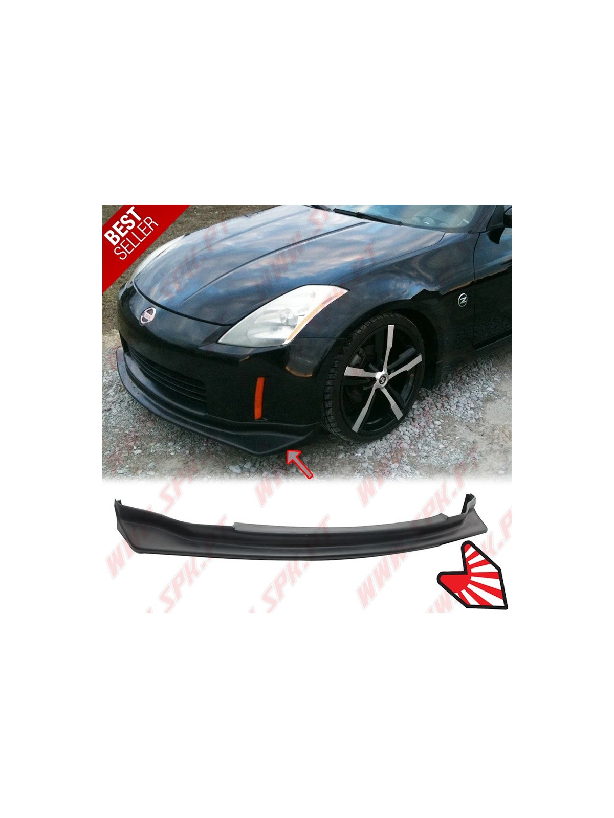Lip Spoiler Frontal Look Nismo - Nissan 350Z Pré-Facelift (2003-2005) Lip Spoiler Frontal Look Nismo - Nissan 350Z Pré-Facelift (2003-2005)