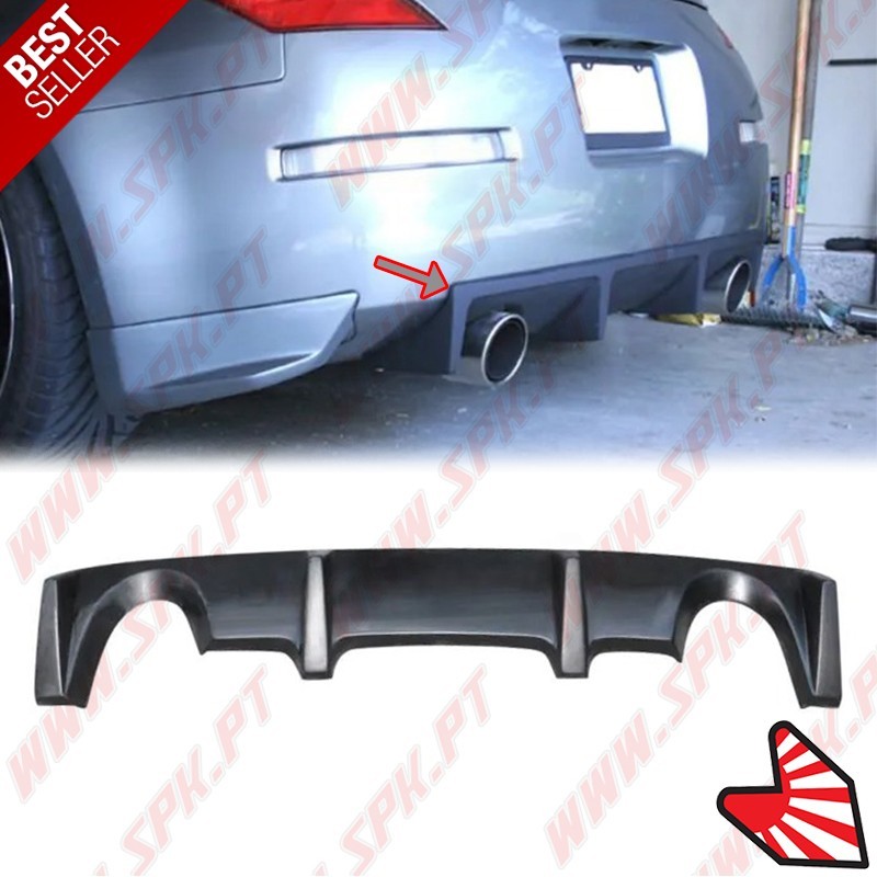 Difusor Traseiro V.1 - Nissan 350Z (2003-2009) Difusor Traseiro V.1 - Nissan 350Z (2003-2009)