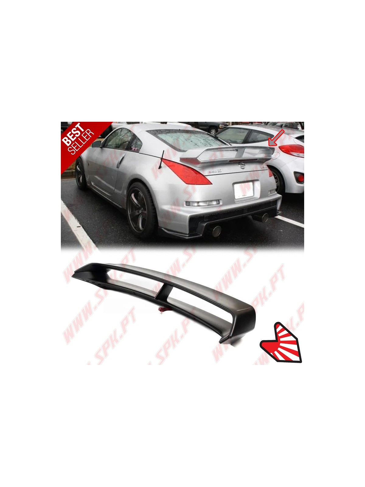 Aileron Traseiro Look Nismo RS - Nissan 350Z (2003-2009)