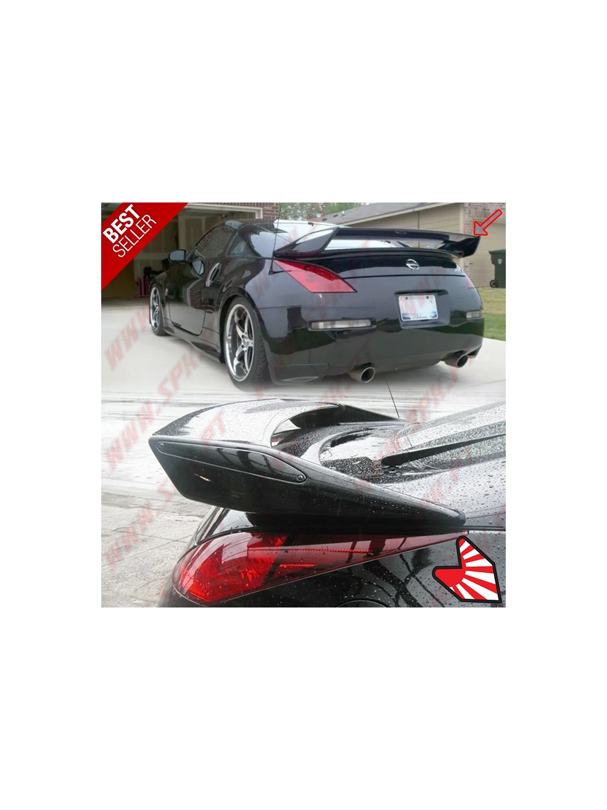 Aileron Traseiro Look Nismo 2 - Nissan 350Z (2003-2009) Aileron Traseiro Look Nismo 2 - Nissan 350Z (2003-2009)