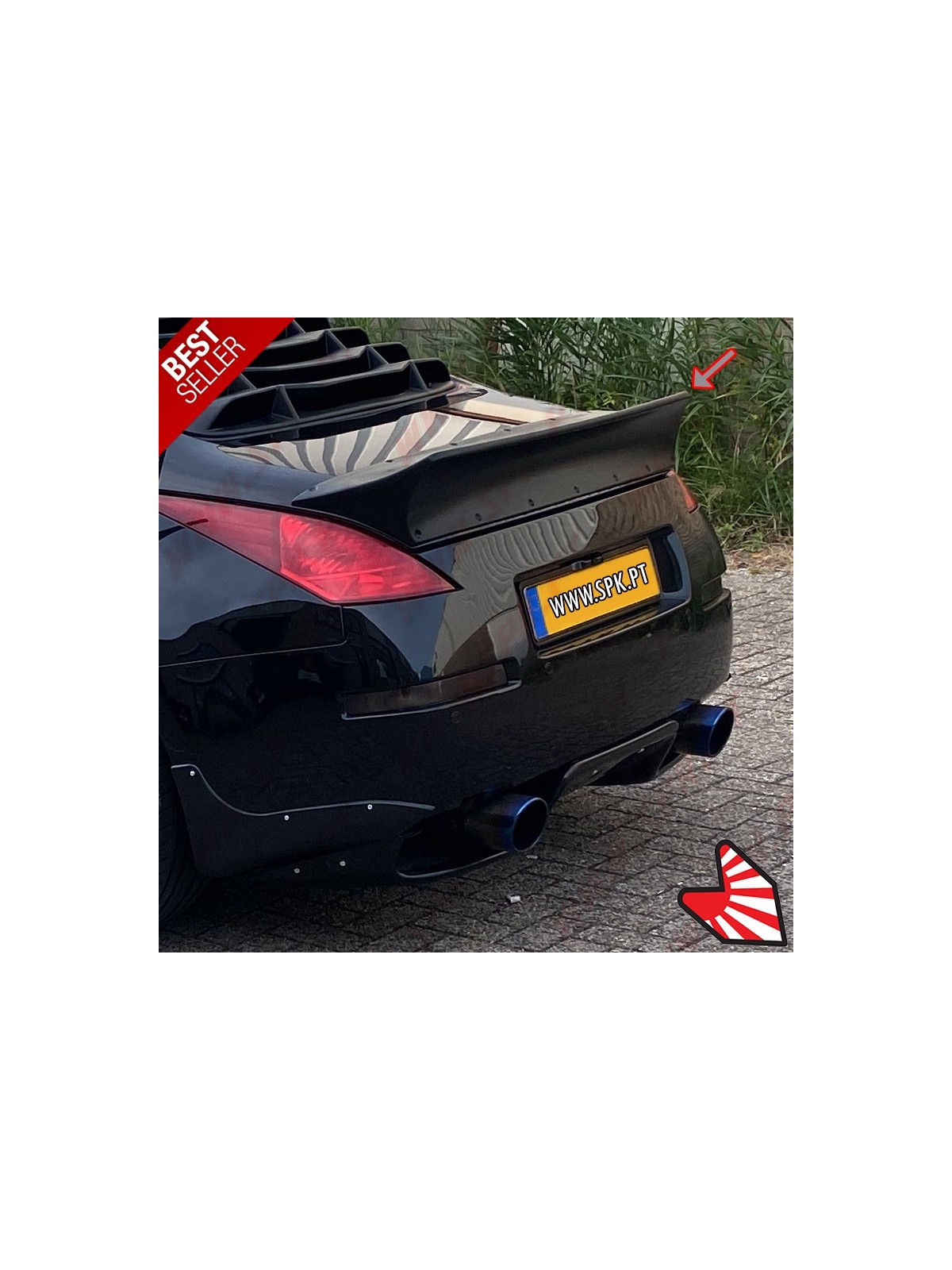 Aileron Traseiro Look Drift Ducktail - Nissan 350Z (2003-2009)