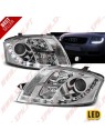 Faróis LED Look Daylight / Chrome - Audi TT 8N (1998-2006)