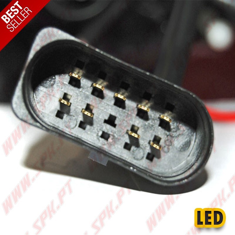 Faróis LED Look Daylight / Black - Audi TT 8N (1998-2006)