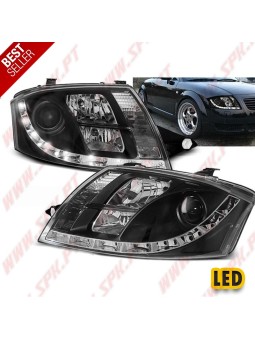 Faróis LED Look Daylight / Black - Audi TT 8N (1998-2006)