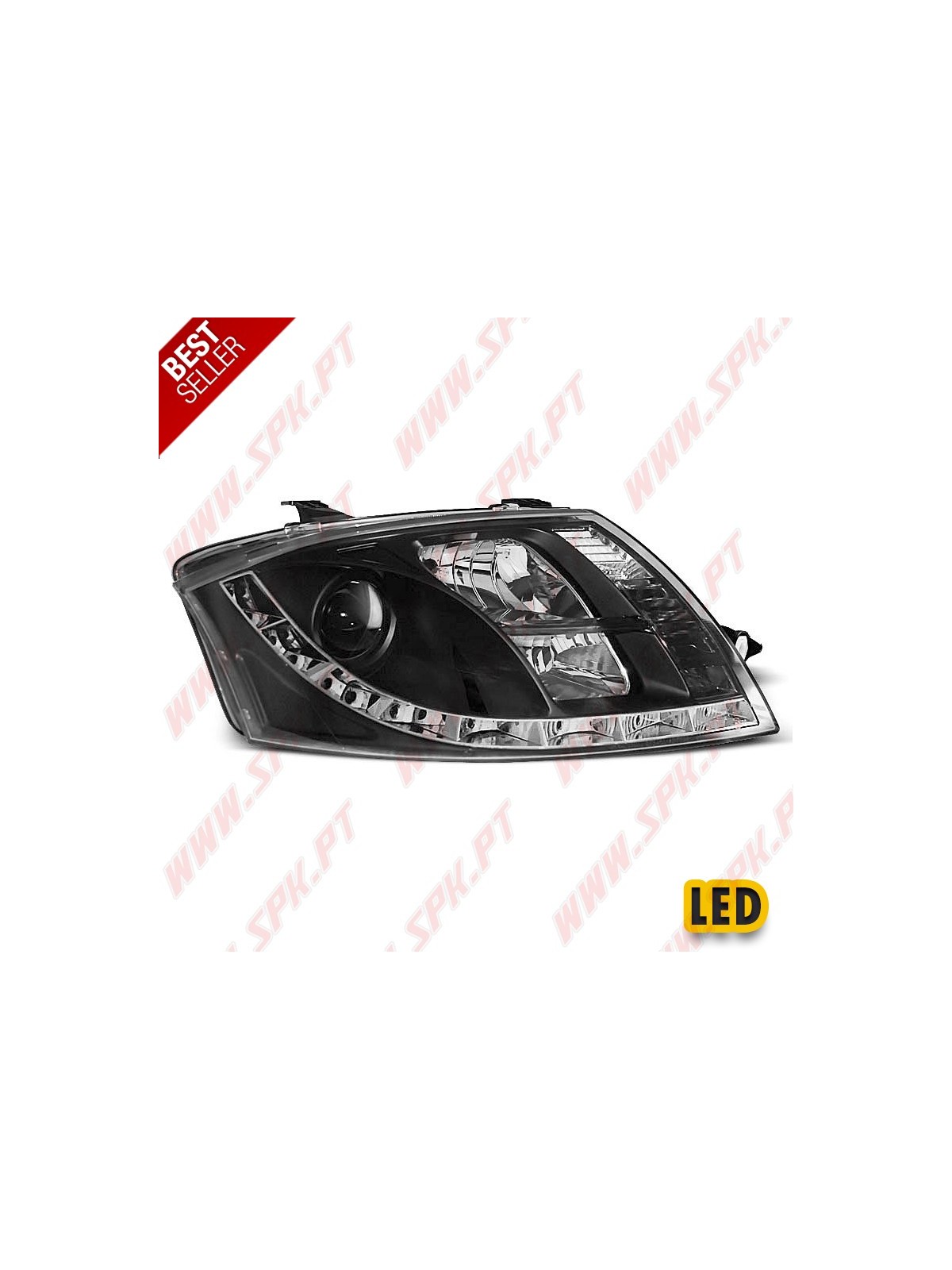 Faróis LED Look Daylight / Black - Audi TT 8N (1998-2006)