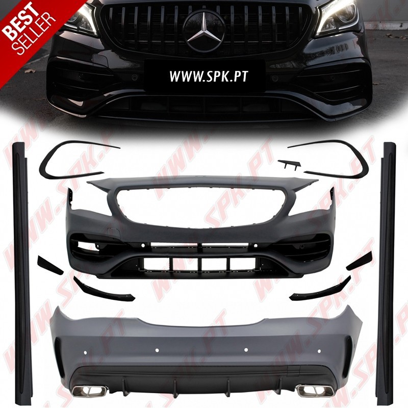 Body-Kit Estético Look CLA45 AMG Facelift - Mercedes CLA C117 (2013-2018) Body-Kit Estético Look CLA45 AMG Facelift - Mercedes CLA C117 (2013-2018)