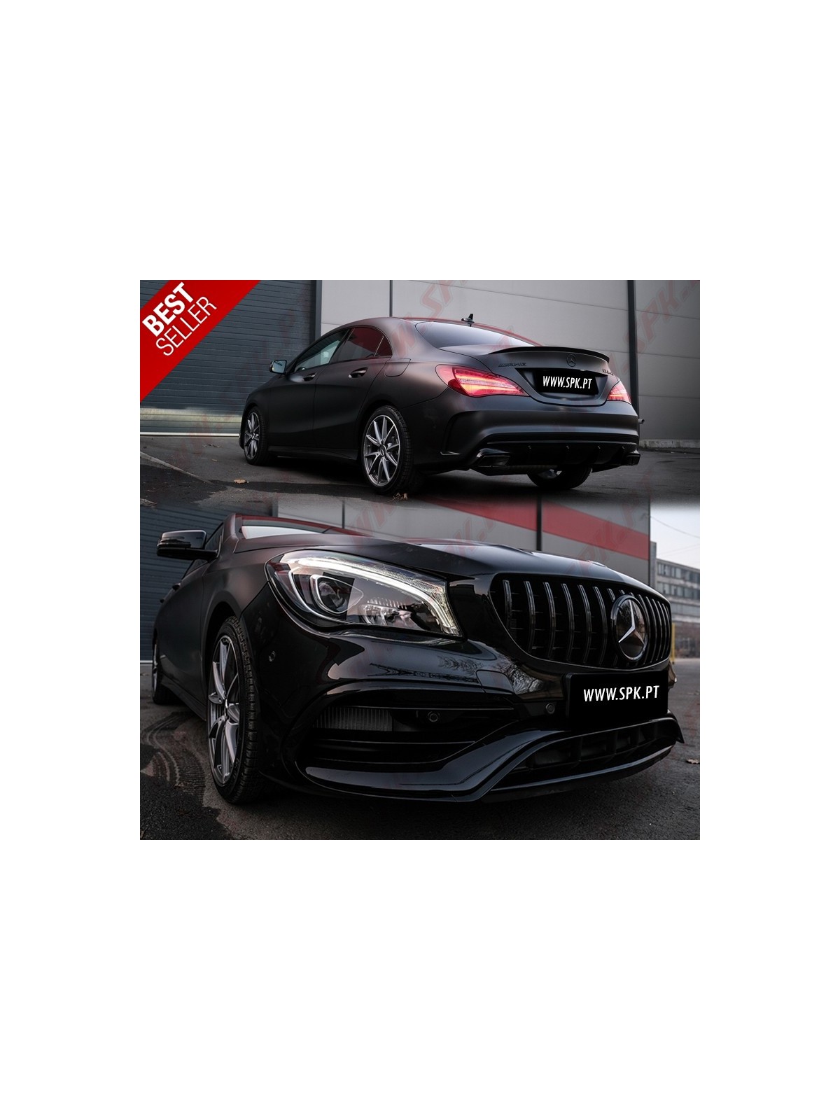 Body-Kit Estético Look CLA45 AMG Facelift - Mercedes CLA C117 (2013-2018) Body-Kit Estético Look CLA45 AMG Facelift - Mercedes CLA C117 (2013-2018)