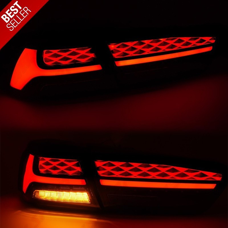 Farolins LED Dynamic Smoke - Mitsubishi Lancer 8 (2008-2016) Farolins LED Dynamic Smoke - Mitsubishi Lancer 8 (2008-2016)
