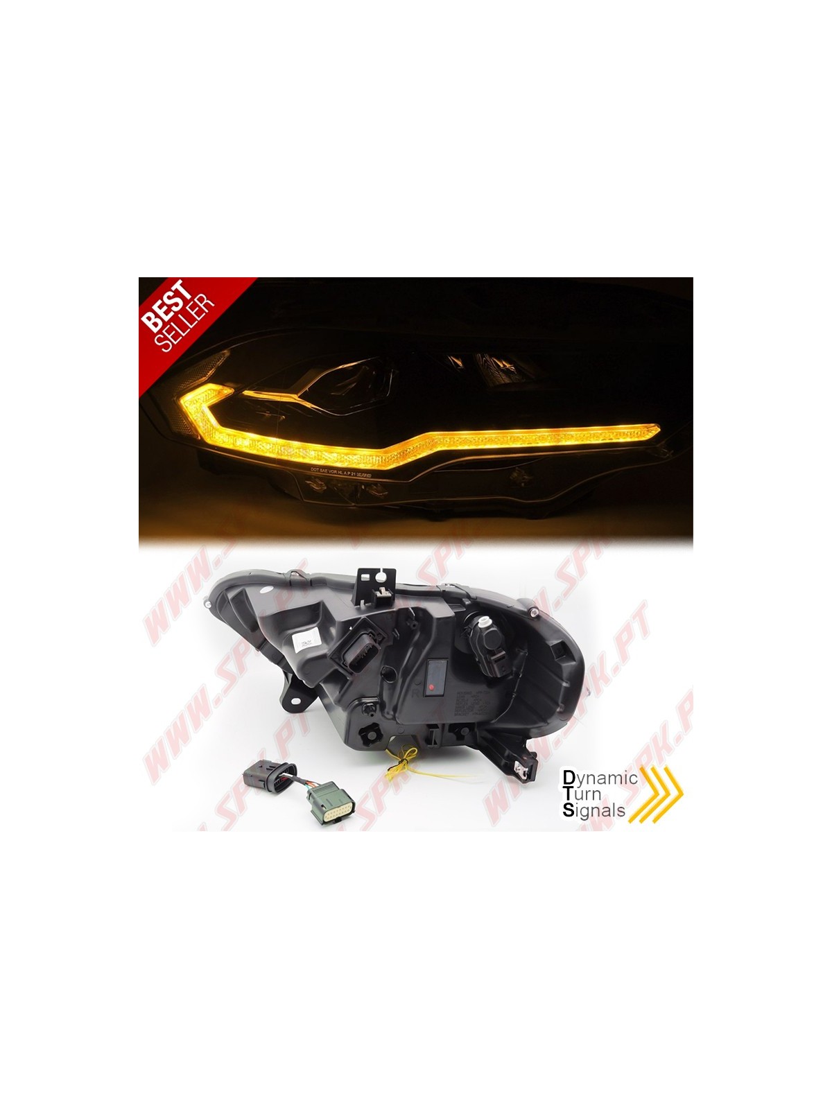 Faróis FULL-LED / Daylight - Ford Mustang (2018-2021)