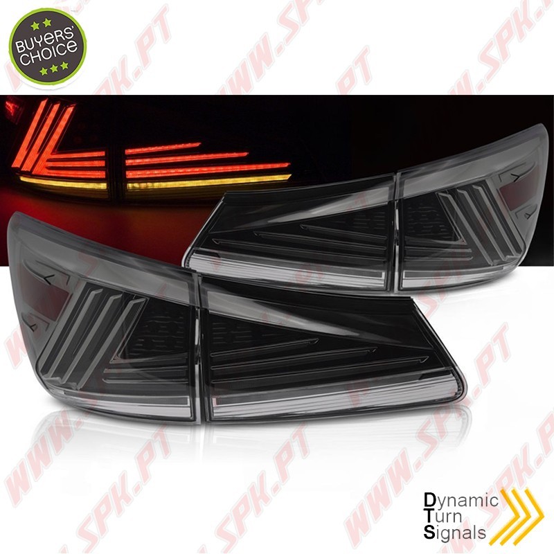 Farolins LED Dynamic Smoke - Lexus IS II (2006-2013) Farolins LED Dynamic Smoke - Lexus IS II (2006-2013)