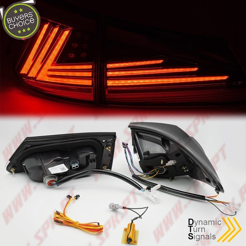 Farolins LED Dynamic Smoke - Lexus IS II (2006-2013) Farolins LED Dynamic Smoke - Lexus IS II (2006-2013)