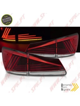 Farolins LED Dynamic Red - Lexus IS II (2006-2013)