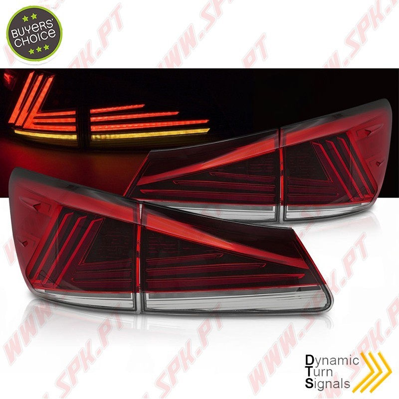 Farolins LED Dynamic Red - Lexus IS II (2006-2013) Farolins LED Dynamic Red - Lexus IS II (2006-2013)