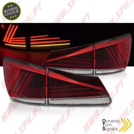 Farolins LED Dynamic Red - Lexus IS II (2006-2013)