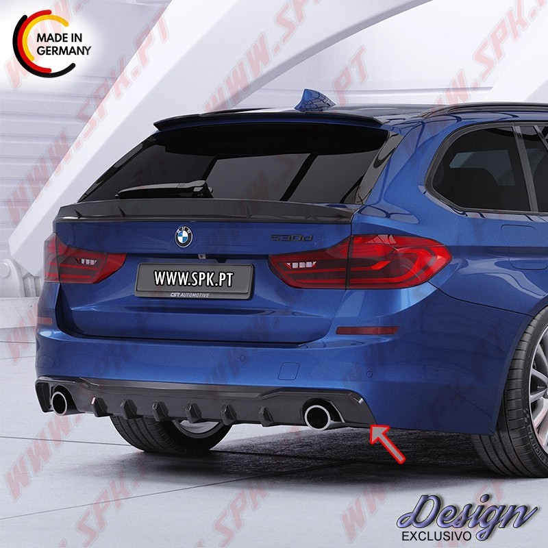 Difusor Traseiro BMW G31 Touring (2017-2020) - P/2 Ponteiras