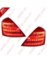 Farolins LED Look Facelift Red+Clear - Mercedes W221 (2005-2009)