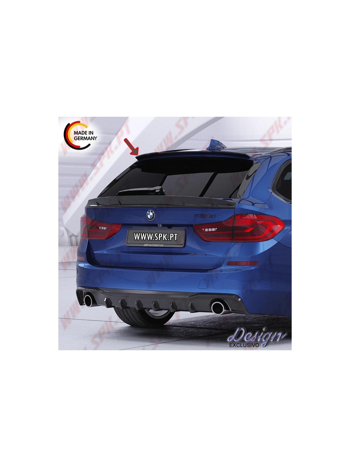 Aileron Traseiro Superior - BMW G31 Touring (2017-) Aileron Traseiro Superior - BMW G31 Touring (2017-)