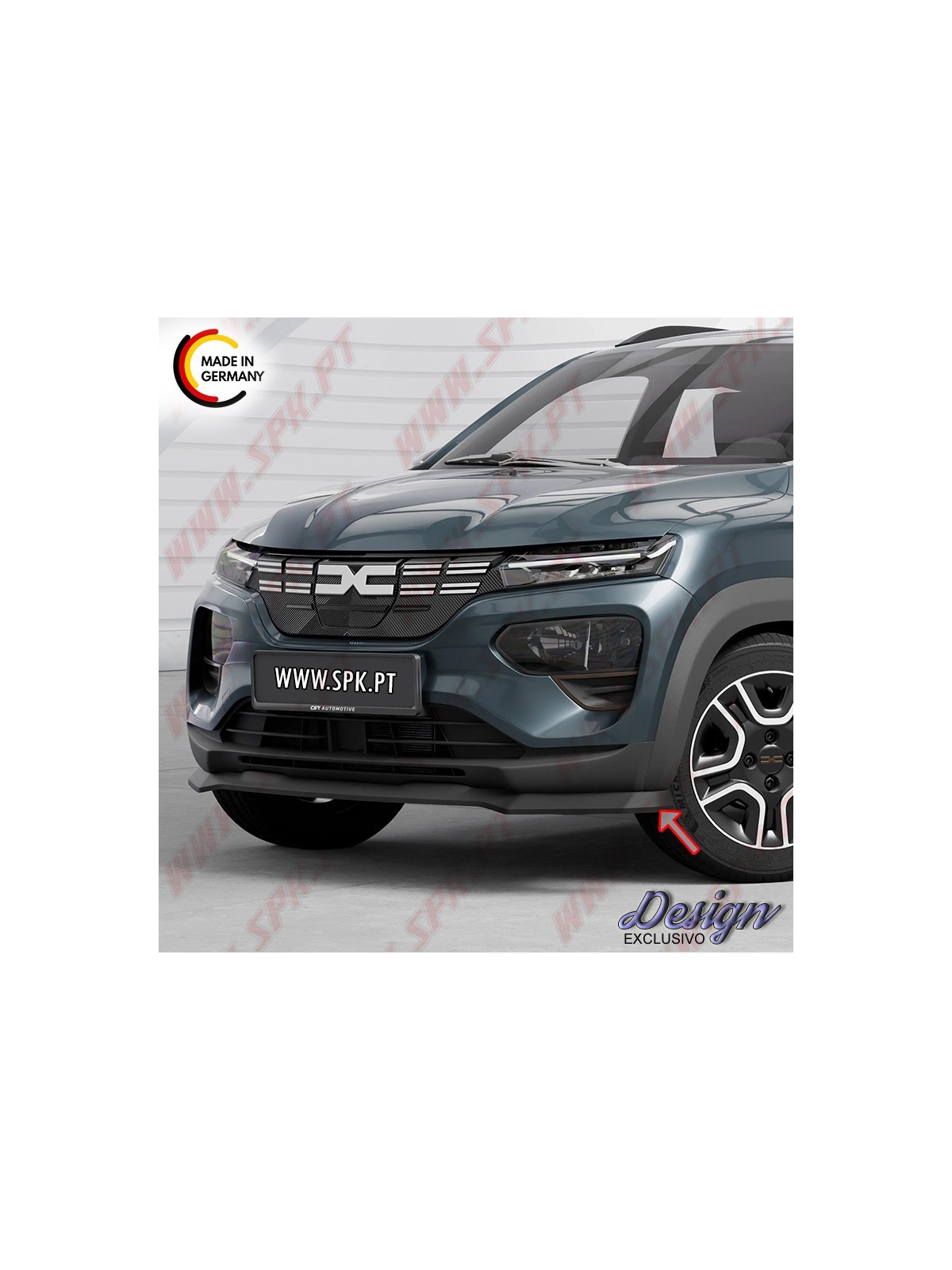Lip Spoiler Frontal - Dacia Spring Eletric (2020-)