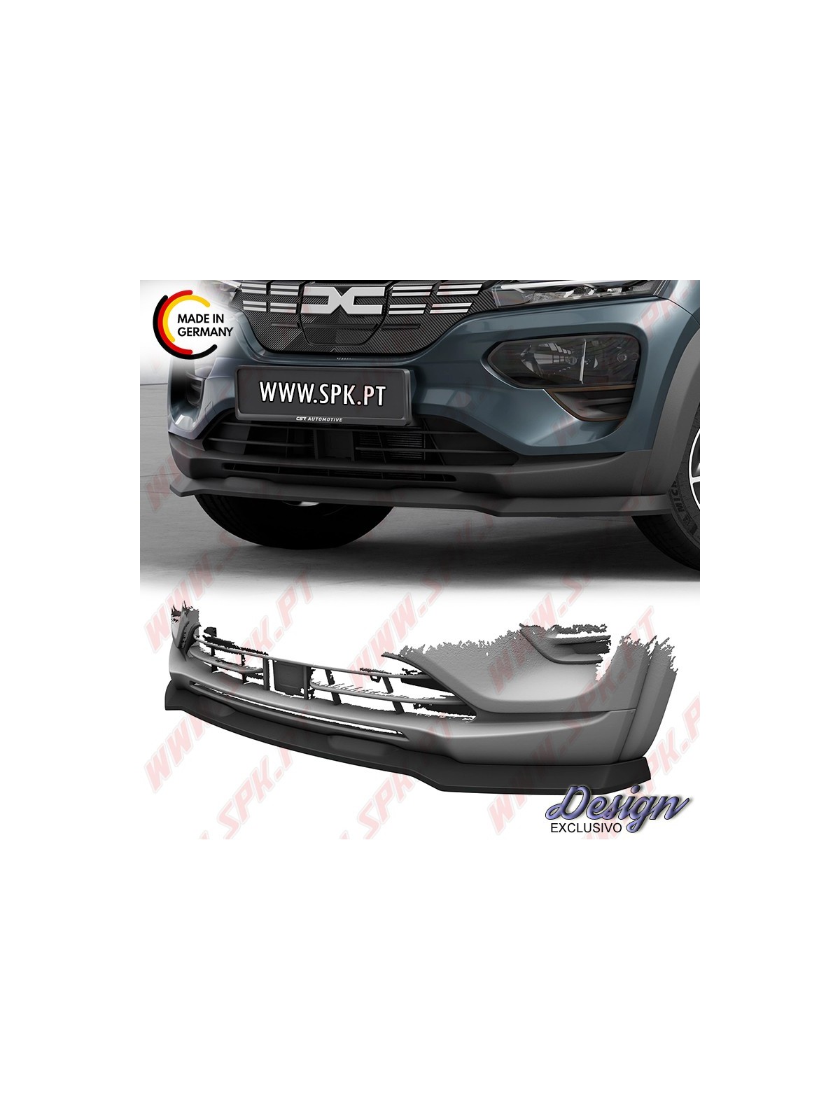Lip Spoiler Frontal - Dacia Spring Eletric (2020-)