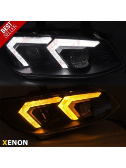 Faróis XENON Angel Eyes / Black - BMW E92 / E93 LCI (2010-2013)