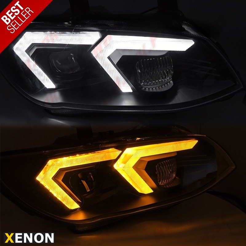 Faróis XENON Angel Eyes / Black - BMW E92 / E93 LCI (2010-2013) Faróis XENON Angel Eyes / Black - BMW E92 / E93 LCI (2010-2013)