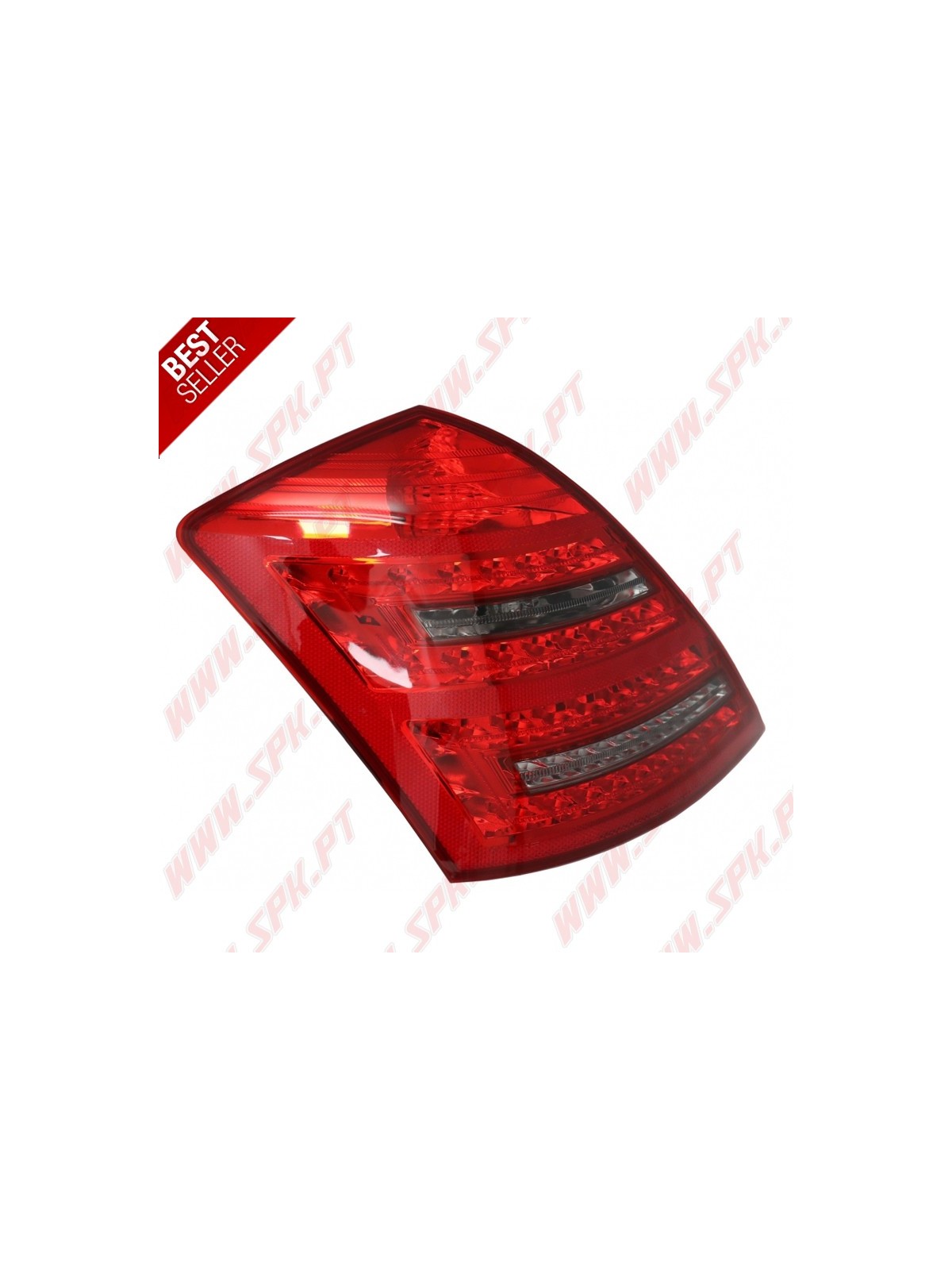 Farolins LED Look Facelift Red+Smoke - Mercedes W221 (2005-2009)
