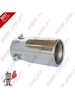 Ponteira de Escape Inox V.2 - Redonda 76mm