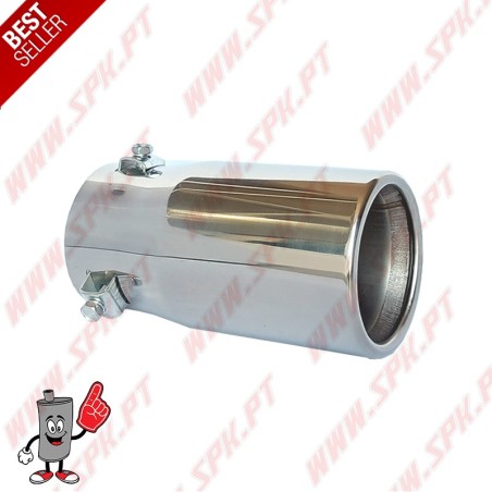 Ponteira de Escape Inox V.2 - Redonda 76mm