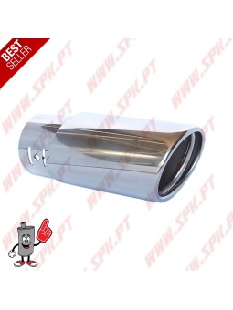 Ponteira de Escape Inox V.2 - Oval 87mm