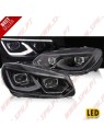 Faróis FULL-LED DRL Dynamic / Black - VW Golf 6 (2008-2012) Faróis FULL-LED DRL Dynamic / Black - VW Golf 6 (2008-2012)