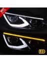Faróis FULL-LED DRL Dynamic / Black - VW Golf 6 (2008-2012) Faróis FULL-LED DRL Dynamic / Black - VW Golf 6 (2008-2012)