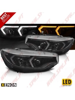 Faróis XENON Angel Eyes / Chrome - BMW F32 / F33 (2013-2017)
