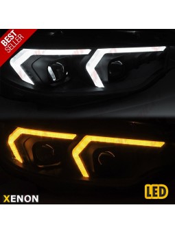 Faróis XENON Angel Eyes / Chrome - BMW F32 / F33 (2013-2017)