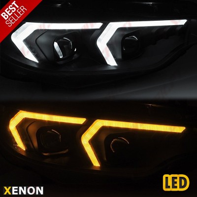 Faróis XENON Angel Eyes / Chrome - BMW F32 / F33 (2013-2017)