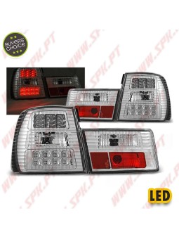 Farolins Cristal LED Chrome - BMW E34 Sedan (1988-1995)