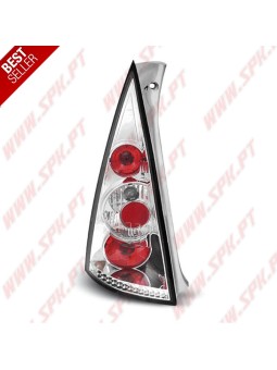 Farolins Cristal Chrome - Citroen C3 (2002-2005)