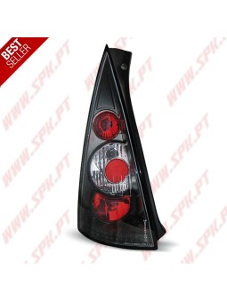 Farolins Cristal Black - Citroen C3 (2002-2005)
