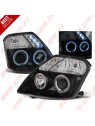 Faróis Angel Eyes / Black - Citroen C2 (2003-2010)