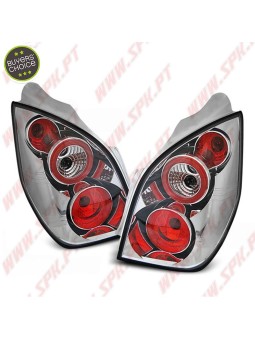 Farolins Cristal Chrome - Citroen C2 (2003-2010)