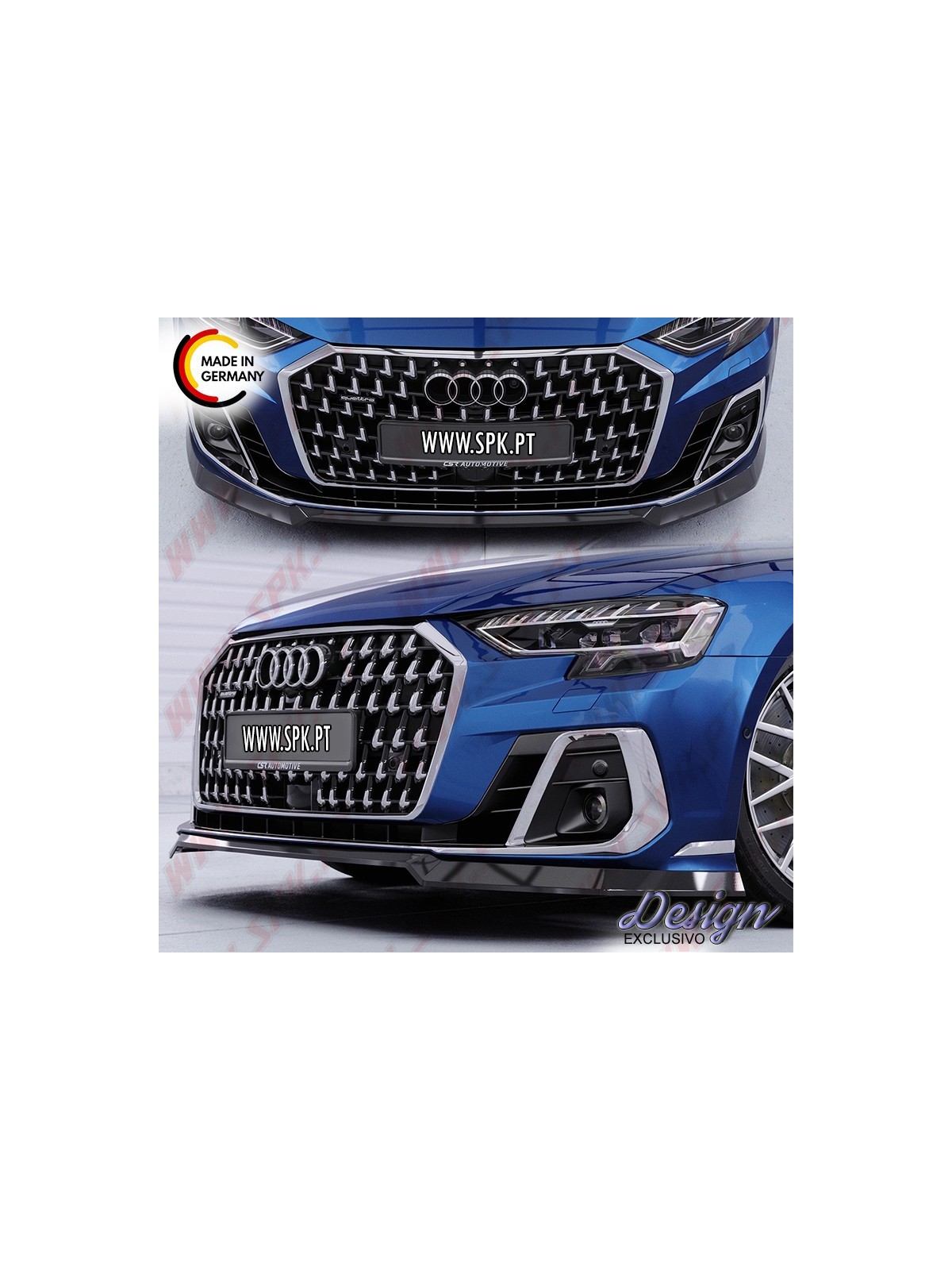 Lip Spoiler Frontal - Audi A8 D5 Facelift (2021-)