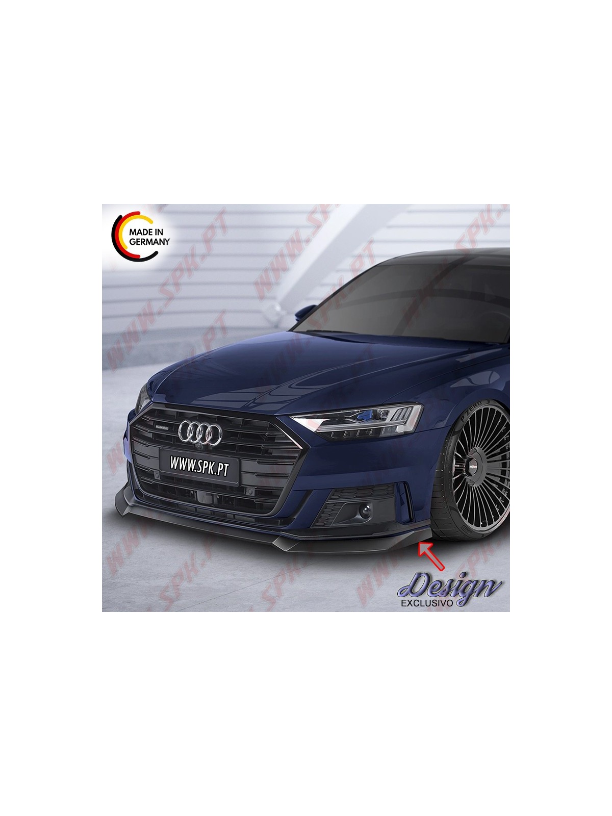 Lip Spoiler Frontal - Audi A8 D5 S-Line (2017-2021) Lip Spoiler Frontal - Audi A8 D5 S-Line (2017-2021)