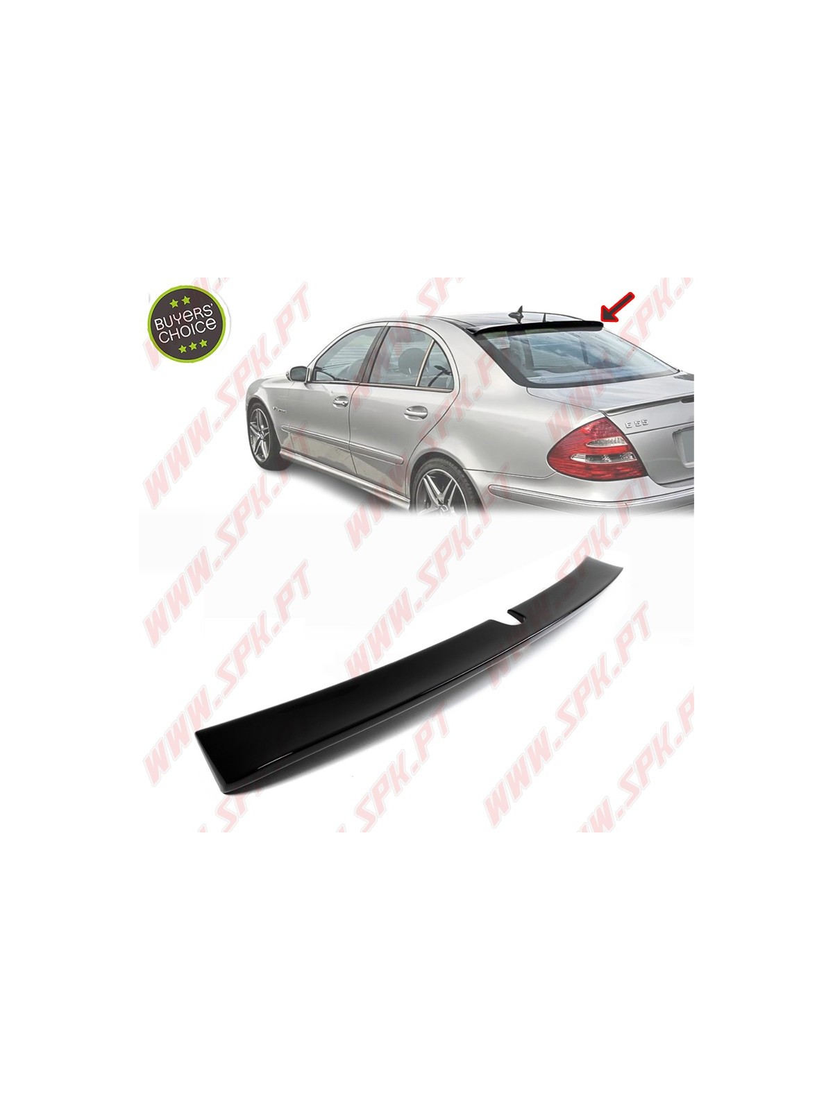 Aileron Traseiro Superior Mercedes W211 (2002-2009) Aileron Traseiro Superior Mercedes W211 (2002-2009)